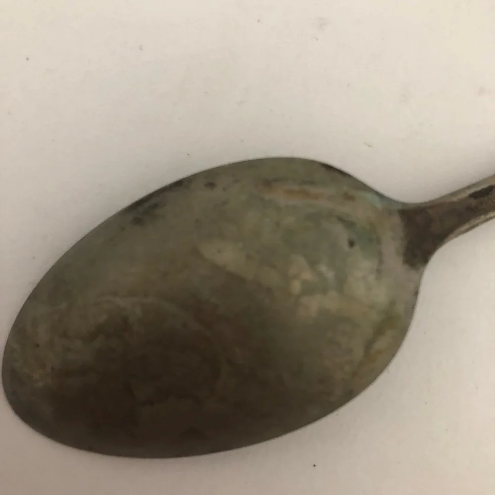 Vintage Charlie McCarthy 6” Silver plated Spoon